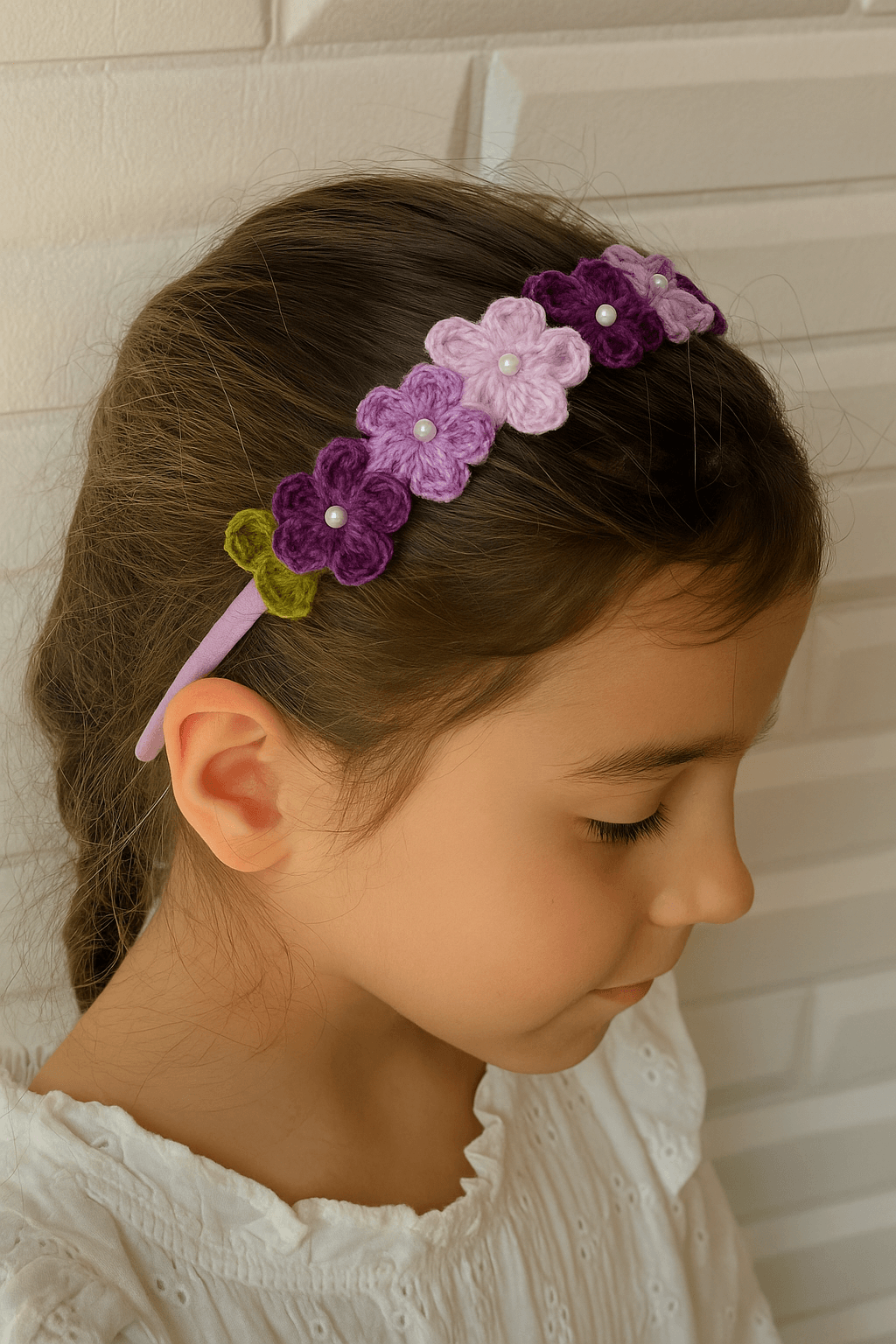 purple pop hairband