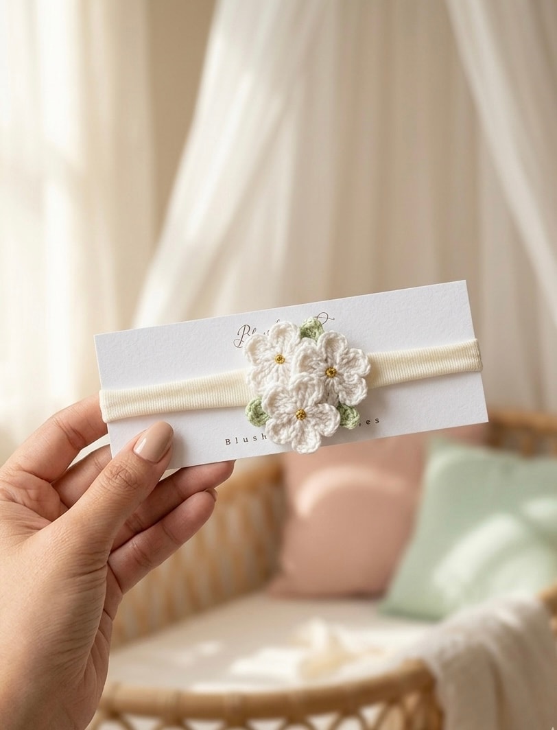 Jasmine gold headband 