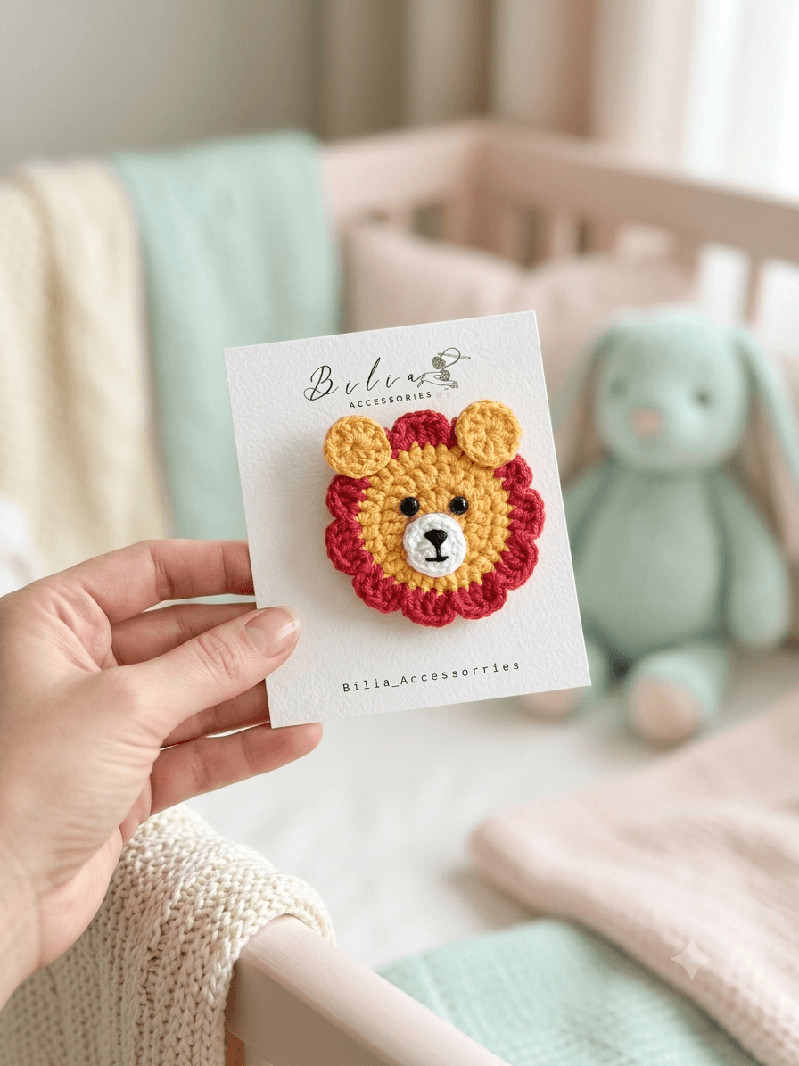     Little Leo Hair Clip