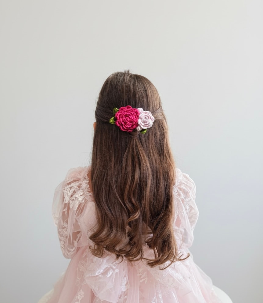Rosette Fairy Clip
