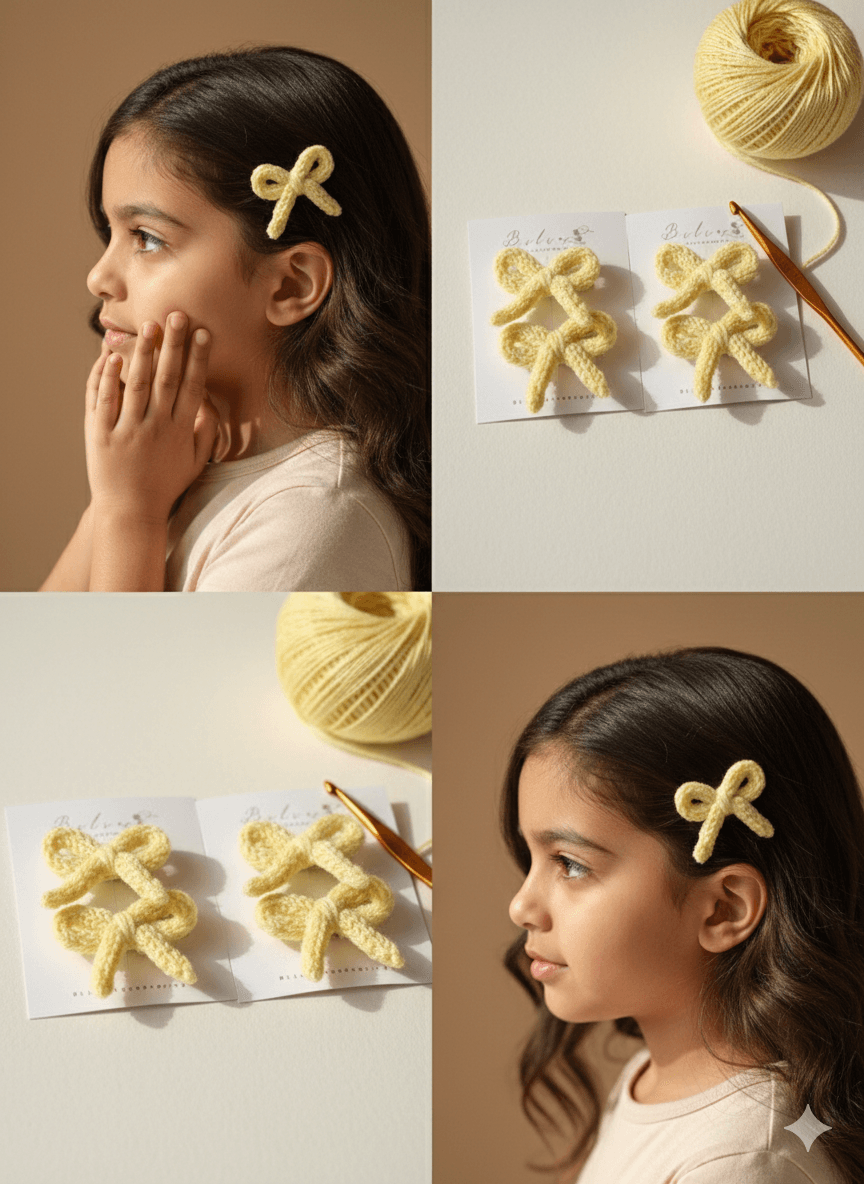 yellow bow